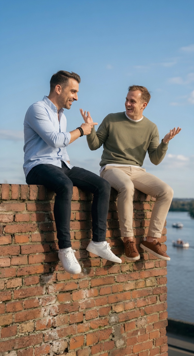 Ricky en Stein, oprichters van 360° Parenting